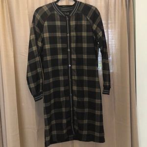 Knee length light weight jacket